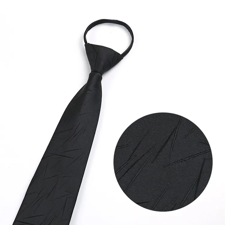 Men zip neckties 3 set of 3 colors