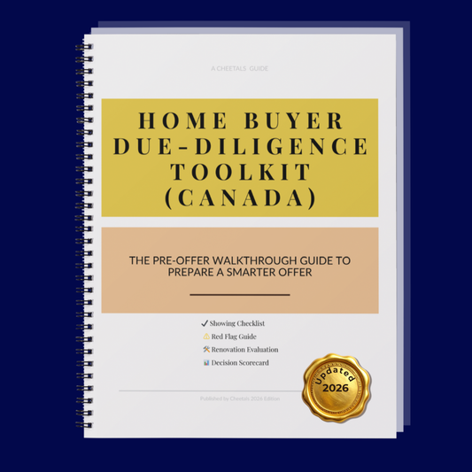 Home Buyer Due Diligence Toolkit 2026 Canadian Real Estate Checklist