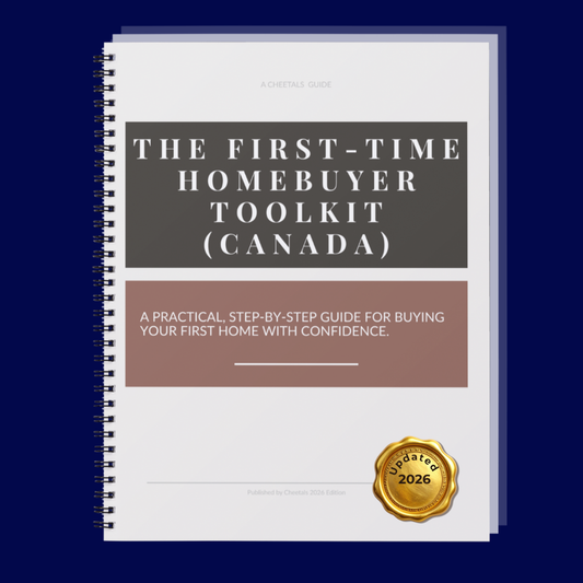 Professional First-Time Homebuyer Toolkit for Canada with 2026 update seal